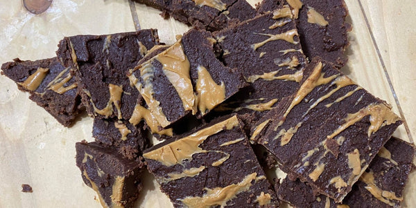 Fudge choco-peanut vegan Recette recipe