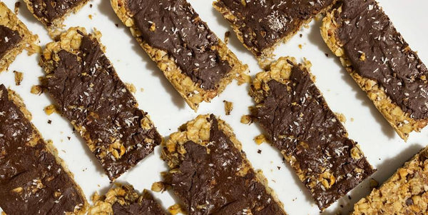 Reese's style Protein Granola Bars recipe