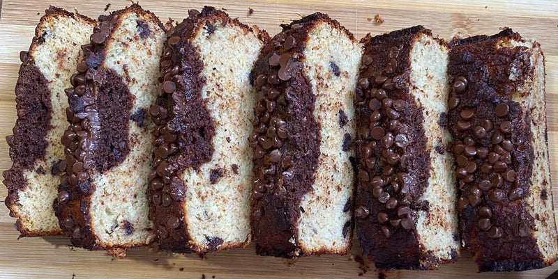 Protein Choco Banana Bread