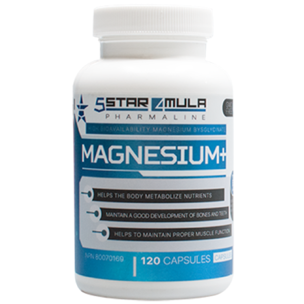 5Star4Mula Magnesium + - 120 capsules - Hyperforme Staging