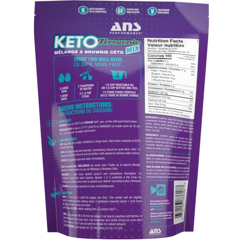 ANS Keto Brownie - 16 Servings - Hyperforme Staging