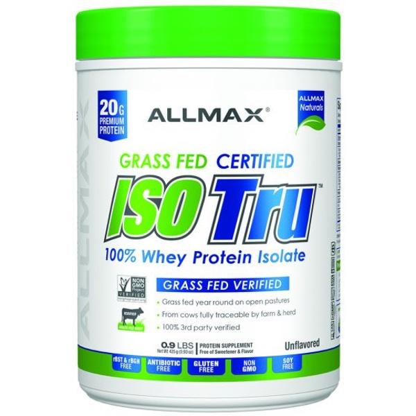 Allmax IsoTru Grass Fed Whey Isolate - 425g (EXPIRY 12/2021) - Hyperforme Staging