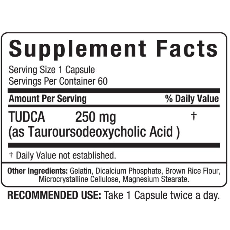 Allmax Tudca Liver Protectant - 60 Caps - Hyperforme Staging