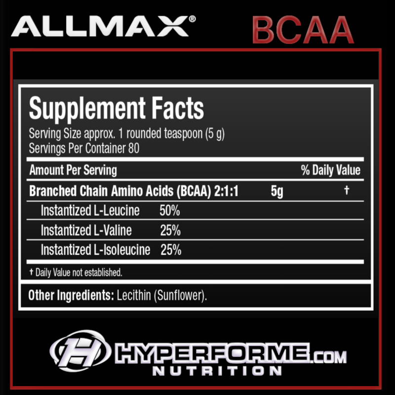 Allmax BCAA - 400g - Hyperforme Staging