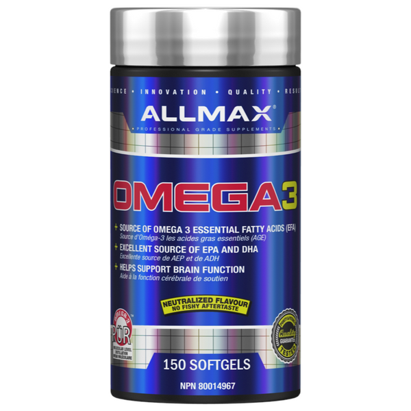 Allmax Omega3 - 180 Softgels - Hyperforme Staging