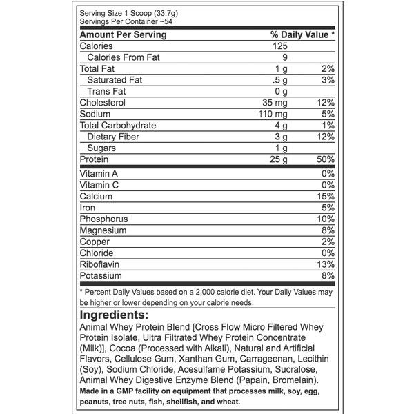 Animal Whey Protein - 4lb - Hyperforme Staging