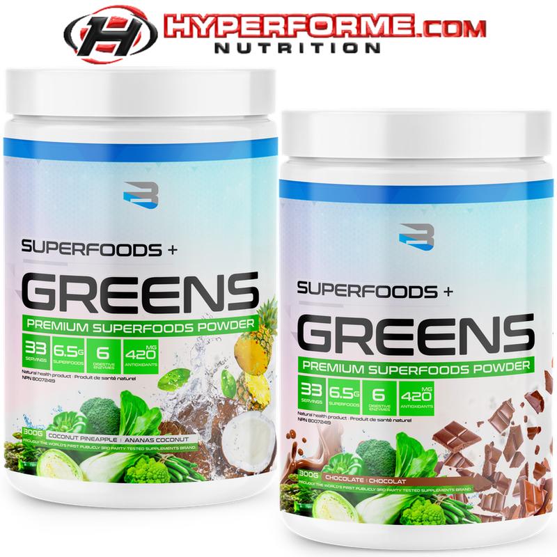 Believe Superfoods Greens Package Deal for 2 - Hyperforme Staging