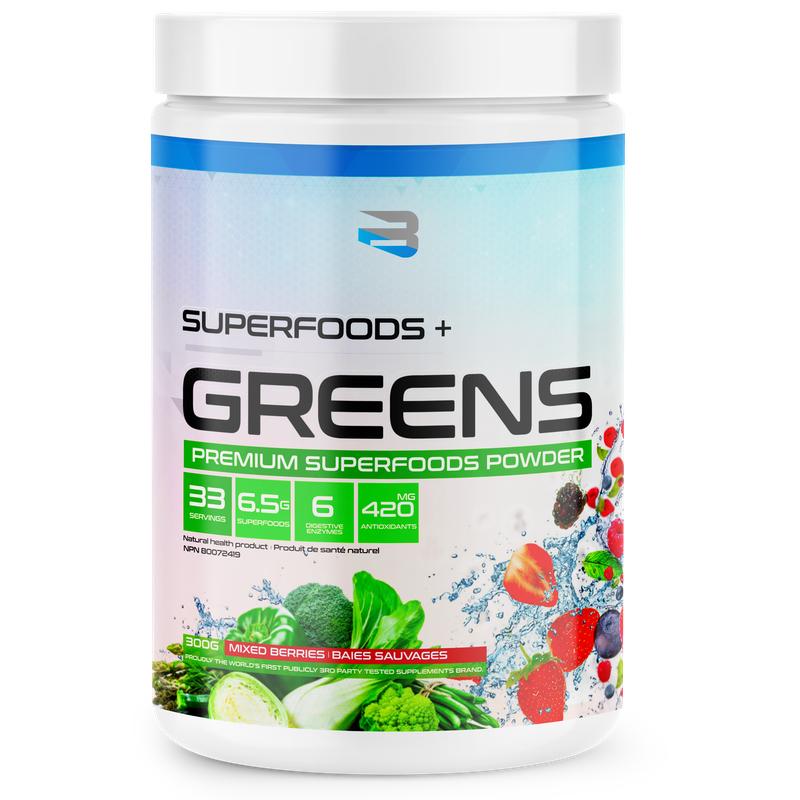 Believe Superfoods Greens - 33 Servings - Hyperforme Staging