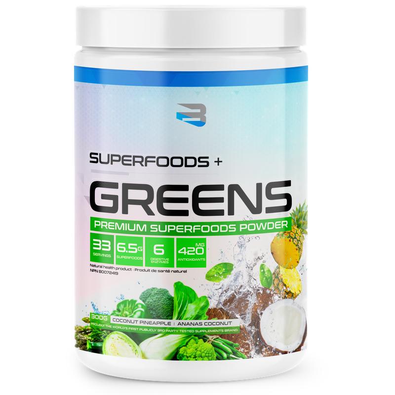 Believe Superfoods Greens - 33 Servings - Hyperforme Staging