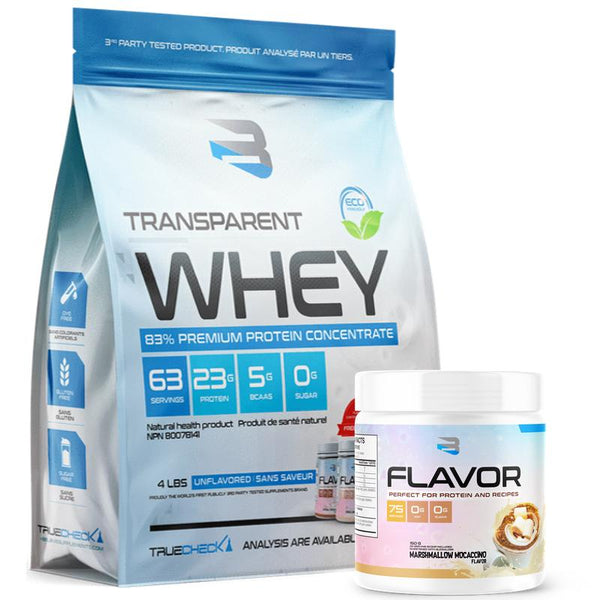 Believe Transparent Whey 4lb + Flavor Pack - Hyperforme Staging