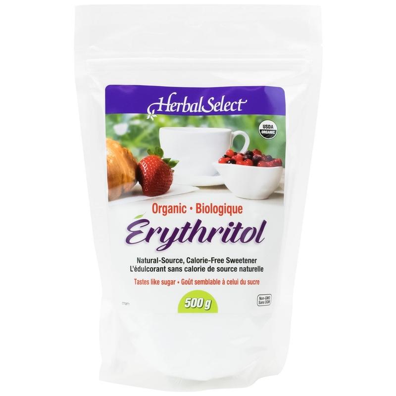 Herbal Select Organic Erythritol - 500g - Hyperforme Staging