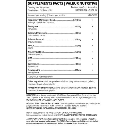 More Supplements Conquer Pump Matrix - 150 Caps - Hyperforme Staging