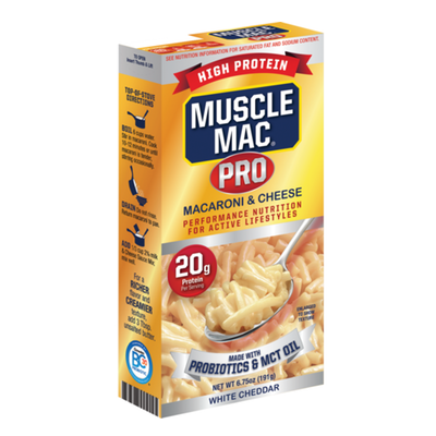 Muscle Mac Macaroni & Cheese with probiotics and MCT Oil - 2 Servings - Hyperforme Staging