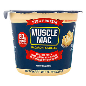 Muscle Mac Mac & Cheese Aged Sharp White cheddar - 1 Cup - Hyperforme Staging