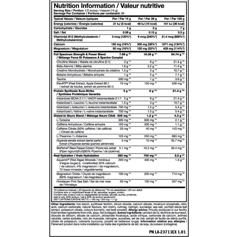 Mutant Madness All In - 36 Servings - Hyperforme Staging