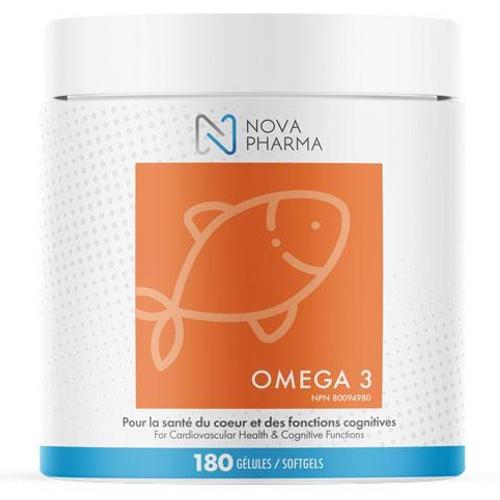 Nova Pharma Omega 3 - 180 Caps - Hyperforme Staging