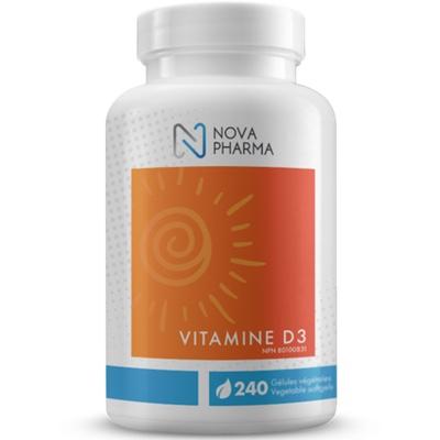 Nova Pharma Vitamin D3 1000iu - 240 Gel Caps - Hyperforme Staging