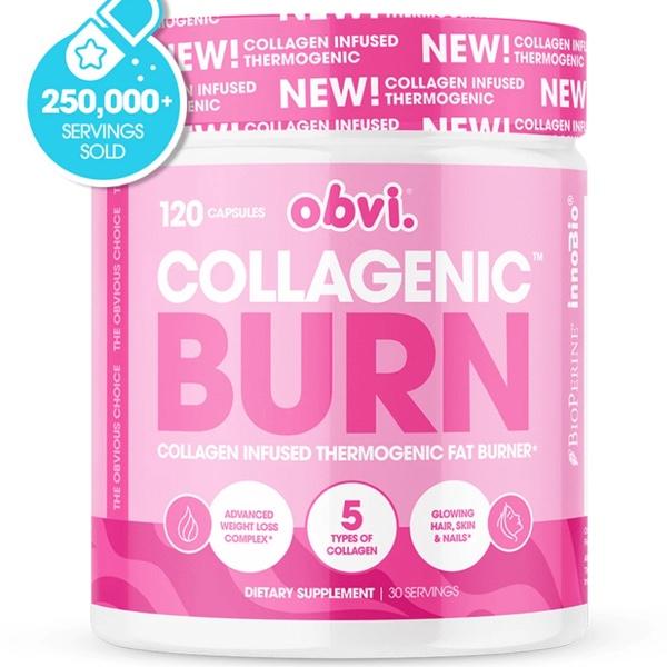 OBVI Collagenic Fat Burner - 120 Caps - Hyperforme Staging