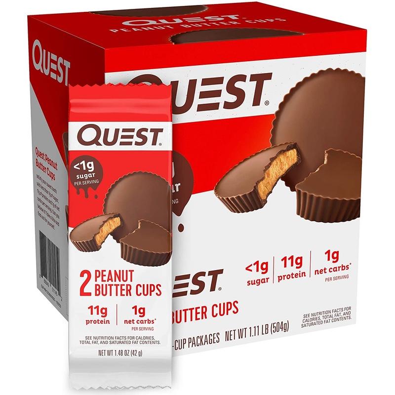 Quest Nutrition Peanut Butter Cups - 12 Bars - Hyperforme Staging