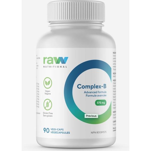 Raw Nutritional B-Complex - 90 Caps - Hyperforme Staging