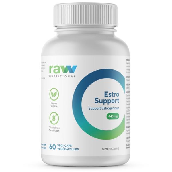 Raw Nutritional Estro Support - 60 Caps - Hyperforme Staging