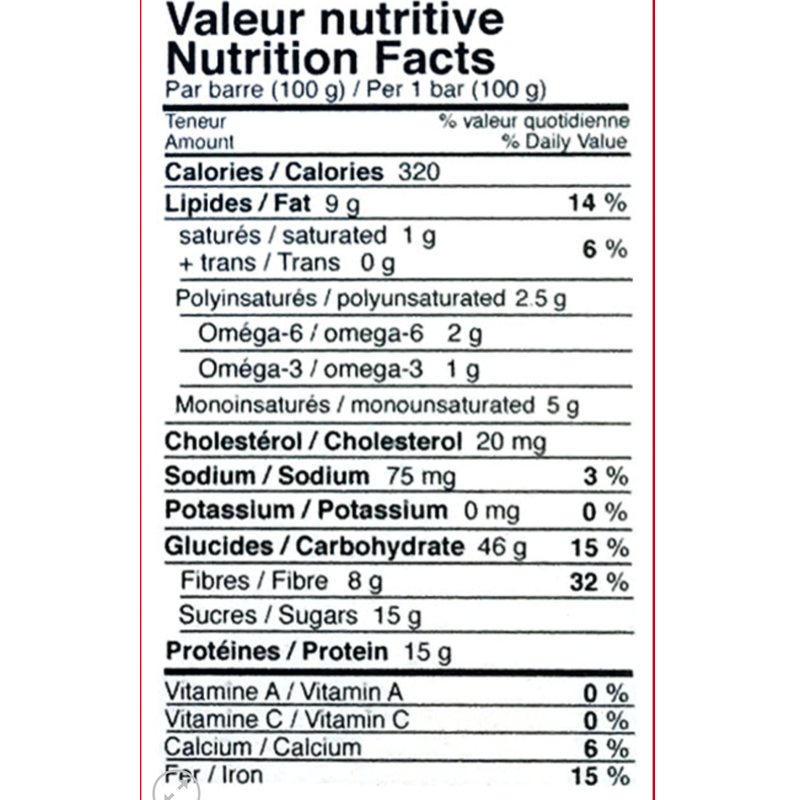 XPN Oatmeal Energy Bar - 1 Bar - Hyperforme Staging