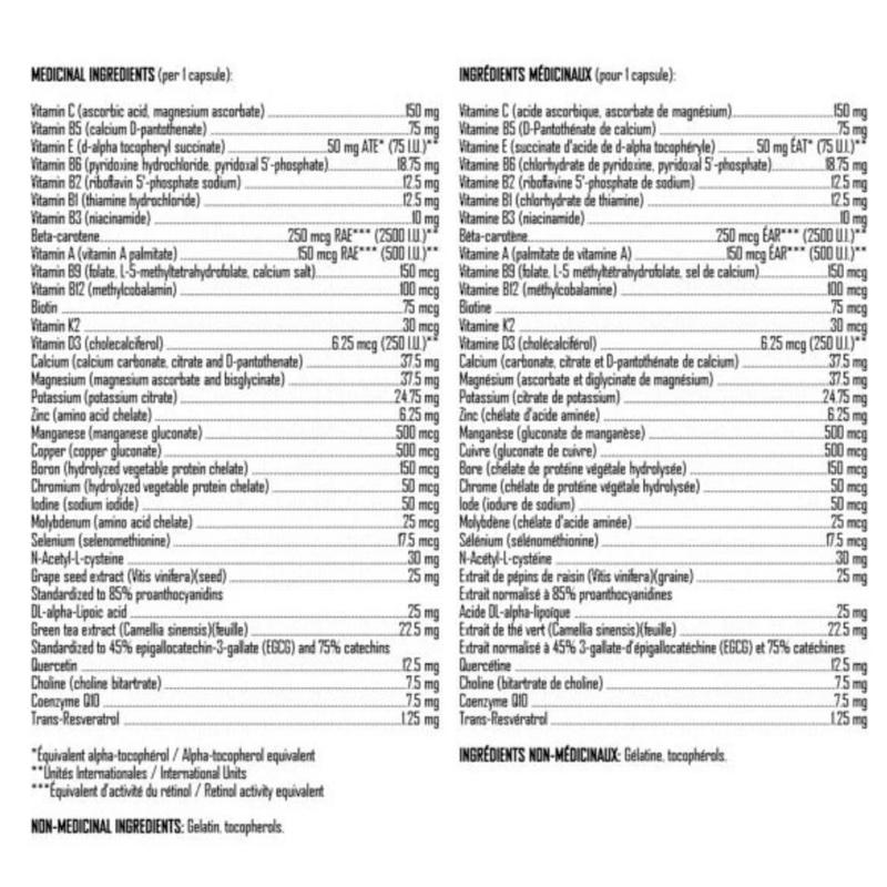 XPN Opti Vitamins - 120 Caps - Hyperforme Staging