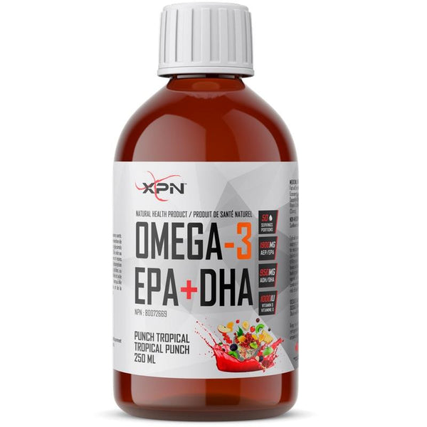 XPN Omega 3 EPA + DHA Tropical Punch - 250ml - Hyperforme Staging