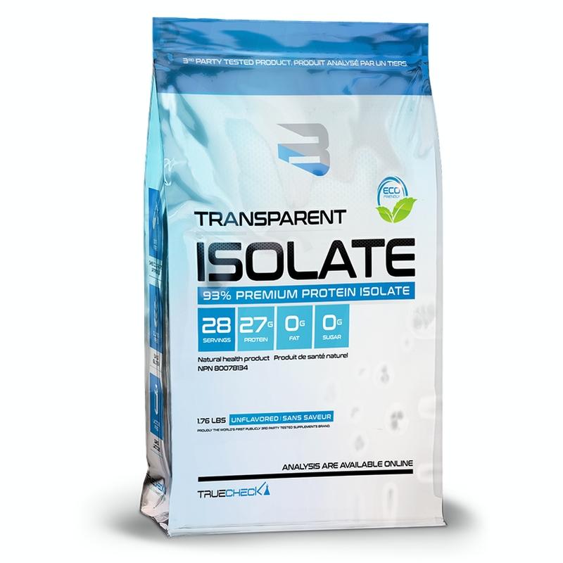 Believe Transparent Isolate 1.76lb - Unflavored - Hyperforme Staging