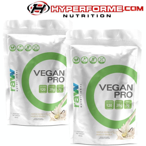 Raw Nutritional Vegan Pro Combo - 2 * 454g - Hyperforme Staging